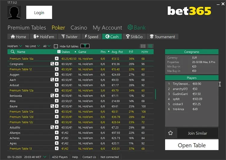bet365 Poker